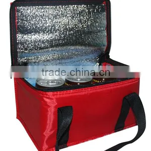 Hot Sale Insulation 4 Wine Cooler Bag 600D Polyester Cooler Bag thumbnail-1