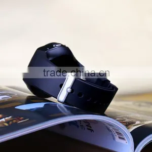 2016 High Quality Wholesale KW18 Smart Watch , Round Screen Smart Watch KW18 With Heart Rate Monitor thumbnail-2