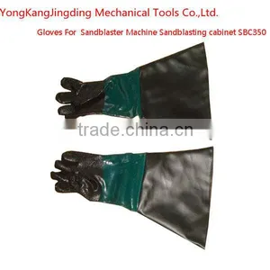 Gloves For Sandblaster Machine Sandblasting Cabinet SBC350 thumbnail-1