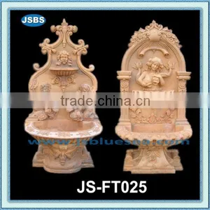 Indoor Stone Carved Lion Head Wall Fountain thumbnail-2