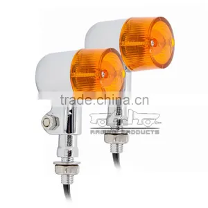 BJ-SL-061Performance Ultra Bright Universal E-Mark Aluminum Chrome Housing LED Motorcycle Signal Light thumbnail-4