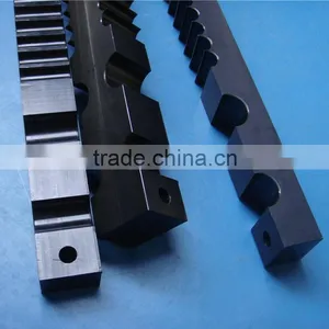 High Wearing Custom Cnc Machining Parts Black Pa66 Plastic Parts Nylon6 Cable Clamp thumbnail-6