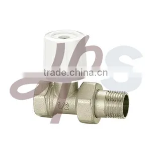 Brass Radiator Valve Plated Nickel thumbnail-1