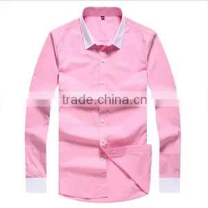 Wholesale Mens Dress Shirts Models 100% Polyester Shirts 2016 thumbnail-1