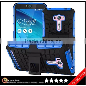 Keno Hot Selling PC+TPU Hybrid Kickstand Back Cover Phone Case for Asus Zenfone Max ZC550KL, Cover Case for Asus Zenfone Max thumbnail-1