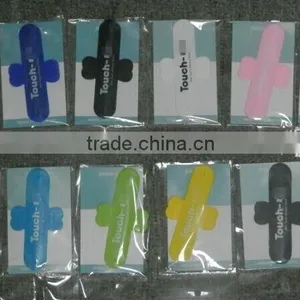 J224 Colorful Table Stand for Mobile Phone PVC Phone Stand thumbnail-3