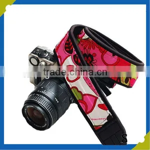 Custom Belt Clip Digital Camera Case Colorful Braided Fabric Polyester Material Travel Strap Belt Splicing thumbnail-1