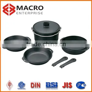 Cooking Pot Sizes/cast Iron Fire Pot/camping Pot Set thumbnail-1