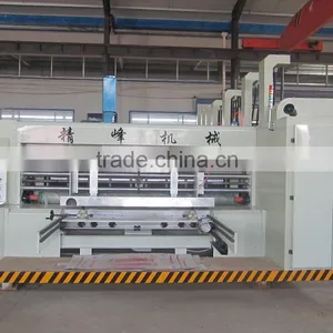 Full Automatic Corrugated Cardboard Prirnting Slotting Rotary Die Cutting Machine thumbnail-2