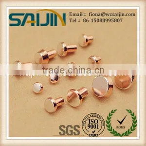 Hot Sale Electrical Bimetal Silver Contact Points For Contactor thumbnail-1