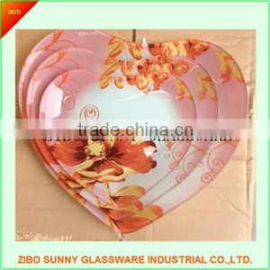 High Quality Decal Glass Plate thumbnail-2