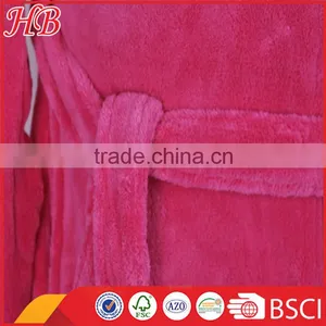 Chilidren Coral Fleece Zip Bathrobe thumbnail-2