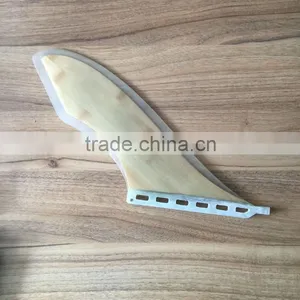 1+2 SUP Bamboo FIN SET 1x 10" CENTRE FIN 2X Future SIDE FIN thumbnail-3