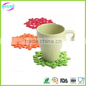 High Quallity Customized Silicone Cup Mat thumbnail-1