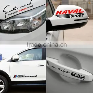 Hot Selling Outdoor Customized Color Changing Decals and Lighted Car Decals,Waterproof Die Cut Clear Sticker ---DH20282 thumbnail-1