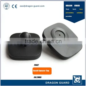 Small EAS Anti-theft Hard Tag 8.2MHz Security Square Magnetic Tag For Clothing or Goods in Supermarket thumbnail-1