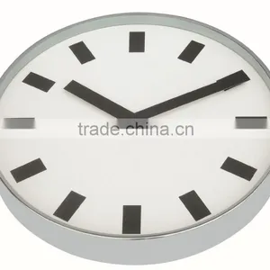 Wholesale Metal Round Shaped Wall Clock, Decorative Wall Mounted Clock thumbnail-3