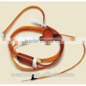 Single Use Lightproof Infusion Set With High Effic thumbnail-1