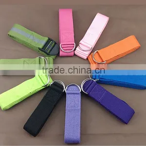 High Quality Adjustable Metal D-Ring Yoga Strap thumbnail-1