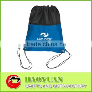 2015 Waterproof Polyester Drawstring Shopper Bag-HYGWD029 thumbnail-3