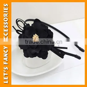 PGHD0342 High Quality Holiday Passionate Large Flower Headband Hairband Hair Accessories for Women thumbnail-3