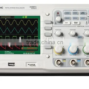 MCP DQ8204C - 4 CHANNEL DIGITAL STORAGE OSCILLOSCOPE 200MHz With LAN thumbnail-1