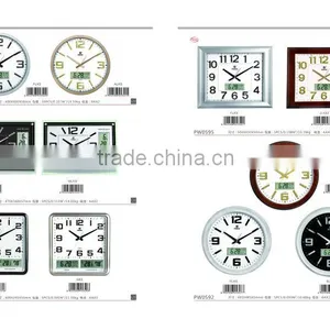 2013 New LCD Promotional Wall Clock Home Clock thumbnail-1