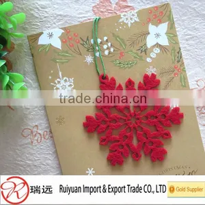 2016 Latest Design Handmade Super Quality Felt Christmas Decoration thumbnail-2