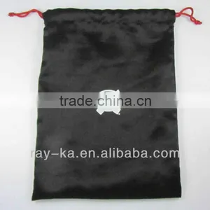 Printed Satin Drawstring Shoe Bag thumbnail-1