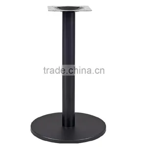 Foshan Factory Industrial Style Round Cast Iron Metal Dining Table Base Leg With Powder Coated thumbnail-1