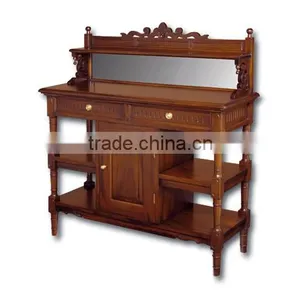 Mahogany Cheveret Ornament Indoor Furniture. thumbnail-1