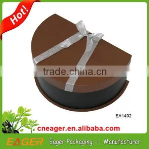 Luxury Round Cardboard Gift Box Packaging, Recycled Gift Boxes Wholesale thumbnail-1