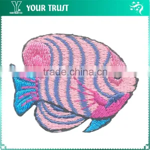 Beige Brown Spiral Shell Clothing Applique Garment Patch Label thumbnail-6
