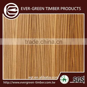 Lastest Import Zebrawood Furniture Plywood for Interior Decoration thumbnail-1
