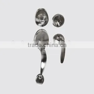 2016 Best Seller Euro Standard Zinc Alloy Satin Nickel and Bright Nickel Finish Middle Plate Reversible Mortise Lock Door thumbnail-4