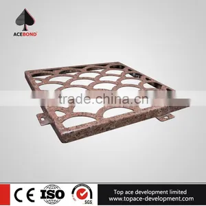 The Most Widely Used 300x300mm Decorative Aluminum Sheet Metal Building Facades thumbnail-5
