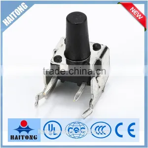6*6*9.5 6mm 2pin Tact Switch Momentary Tact Switches thumbnail-1