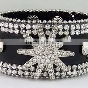 Fashion Snowflake Rhinestone Lady Bracelet thumbnail-1