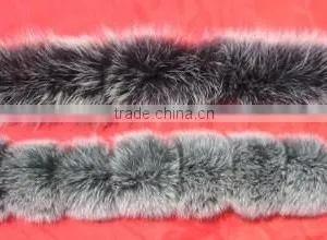 2015 Hot Sale Real Fox Fur Upholstery Trim thumbnail-5