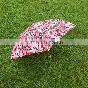 UV-proof Flower Lady 5-folding Umbrella thumbnail-1