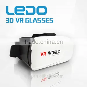 3D VR BOX Virtual Reality Glasses Goggles for Smartphones VR Glasses thumbnail-1