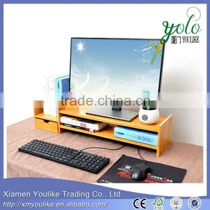 Natural Bamboo Desk Accessories Bamboo Organizer Stationery Accessories thumbnail-2