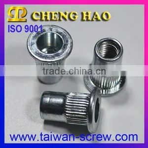 Manufacturer Carbon Knurled Flat Head Rivet Nuts thumbnail-1
