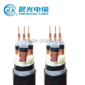 6-35kV Medium Voltage Fire Retardant Alumium Conductor XLPE Insulated PVC Sheathed Power Cable Electrical Wires Cable Z(K)-YJLV thumbnail-3