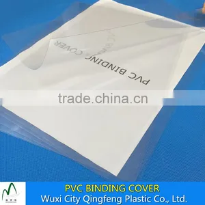 0.1mm 0.125mm 0.15mm 0.175mm Transparent A4 PVC Book Binding Cover Glossy Type Plastic Clear PVC Sheet thumbnail-1