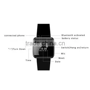 2016 Original Watch for 2S Wrist Bluetooth Smartwatch For Samsung S4/Note2/3 HTC LG Xiaomi Android Phone Smartwatch thumbnail-4