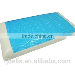 2 in 1 Traditional Style Reversible Cool Gel Memory Foam Head Pillow thumbnail-1