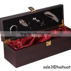 Wine Gift Box /wine Bottle Box/wine Case for 1 Bottle With Corkscrew Set thumbnail-1