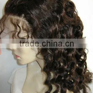Curly Full Lace Wig / Human Hair Wigs/hand-making Wigs thumbnail-1