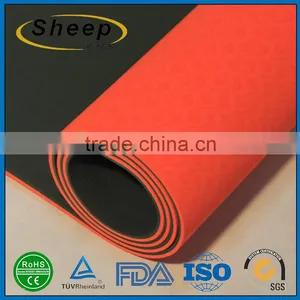 Wholesale Exercise Fitness Eco-friendly Tpe Material Square Yoga Mat thumbnail-4